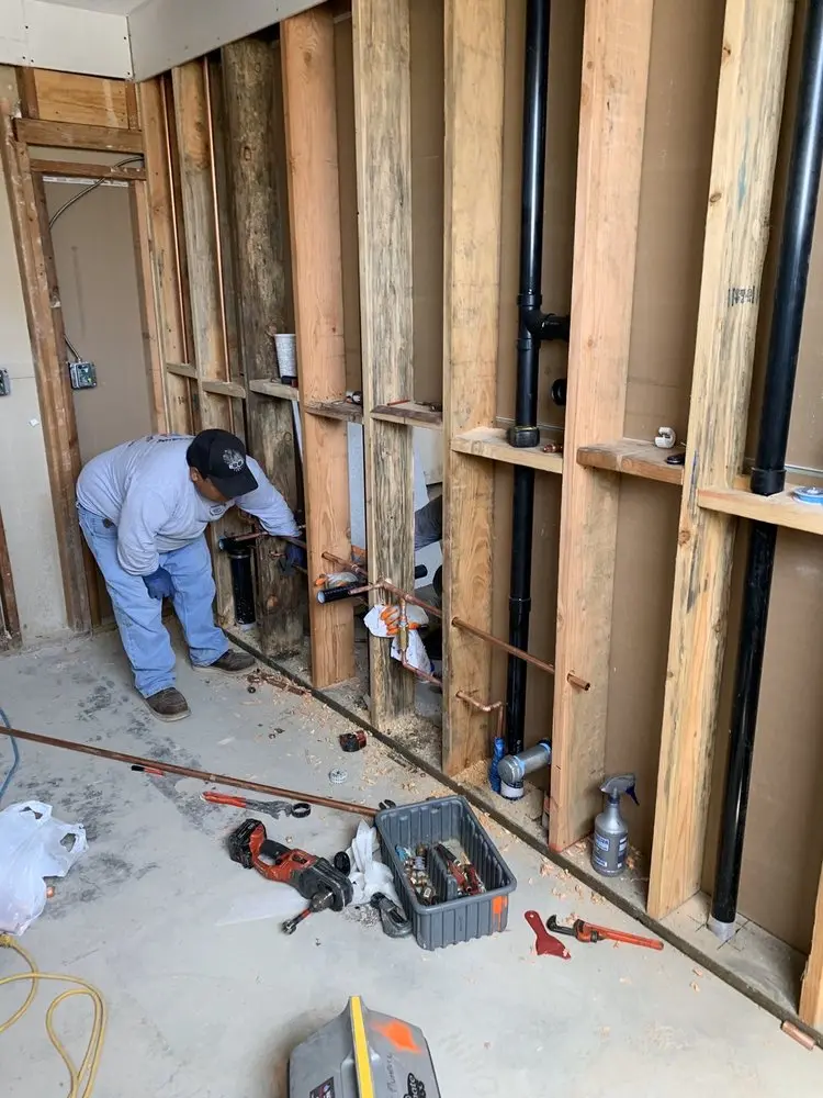 Commercial rough-in plumbing for Trenchless Sewer Repair in Oceanville